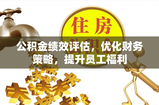 舞钢公积金绩效评估，优化财务策略，提升员工福利