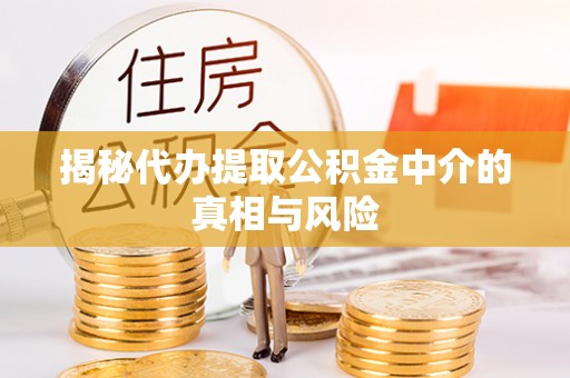 舞钢揭秘代办提取公积金中介的真相与风险