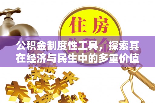 舞钢公积金制度性工具，探索其在经济与民生中的多重价值