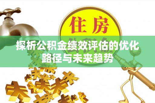 舞钢探析公积金绩效评估的优化路径与未来趋势