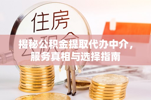 舞钢揭秘公积金提取代办中介，服务真相与选择指南